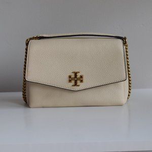 Tory Burch Kira Pebbled Leather Small Convertible Shoulder Bag